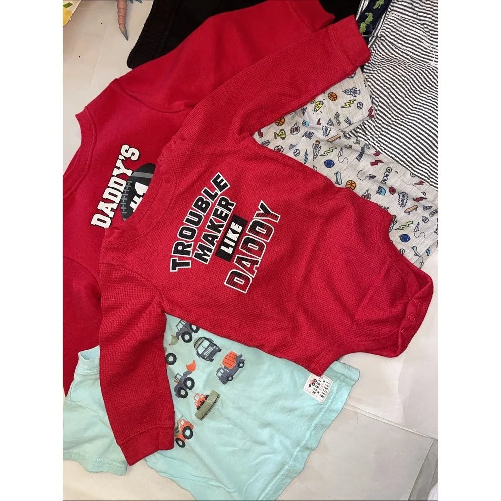 CLEAN! 18-24 M Clothing Lot Infant Boys | 7 Pieces‎ Gymboree Garanimals Carter's
